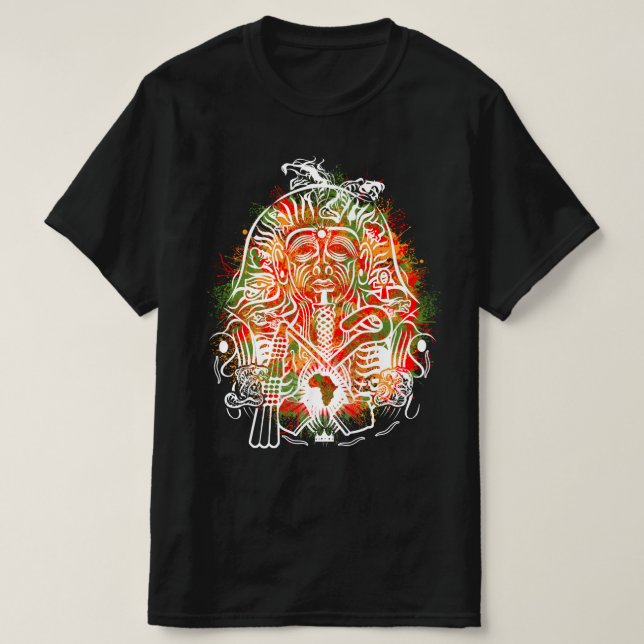 Återlämnande av Faraoh Kung  T Shirt (Design framsida)