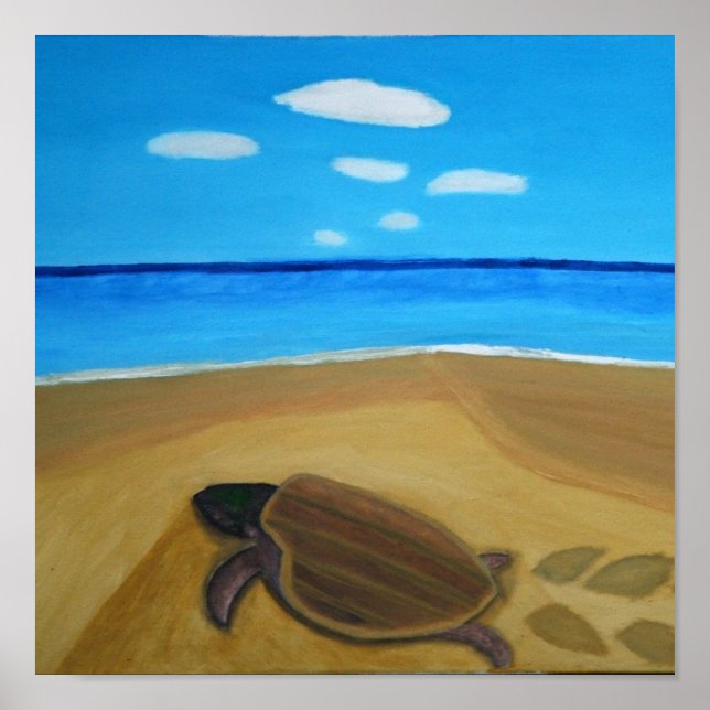 Återlämnande av sköldpaddsPoster Poster (Framsidan)