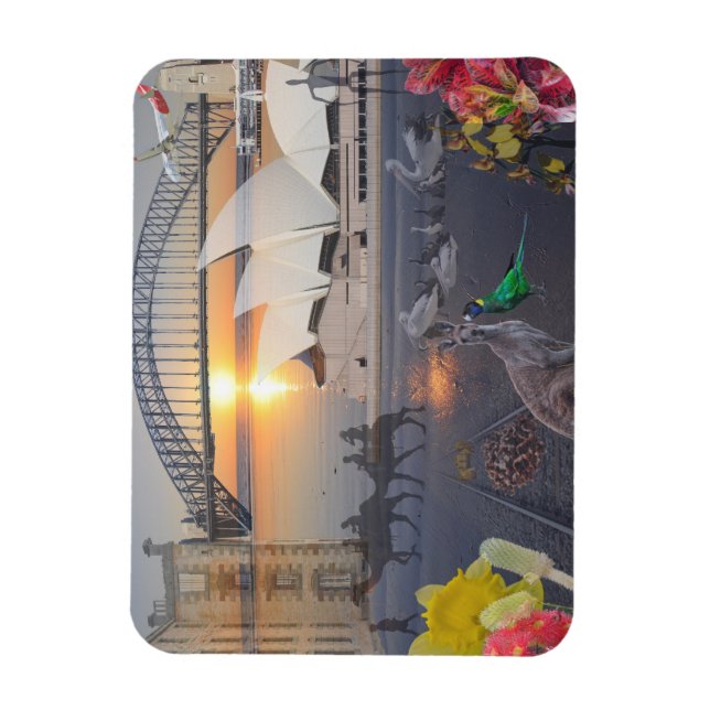 ÅTERMARKERINGAR AV OZ Sydney Port Arthur Magnet (Vertikal)