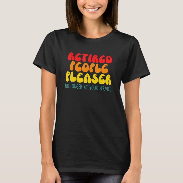 Återpensionerade persondatorer som inte längre är  t shirt (Framsida)