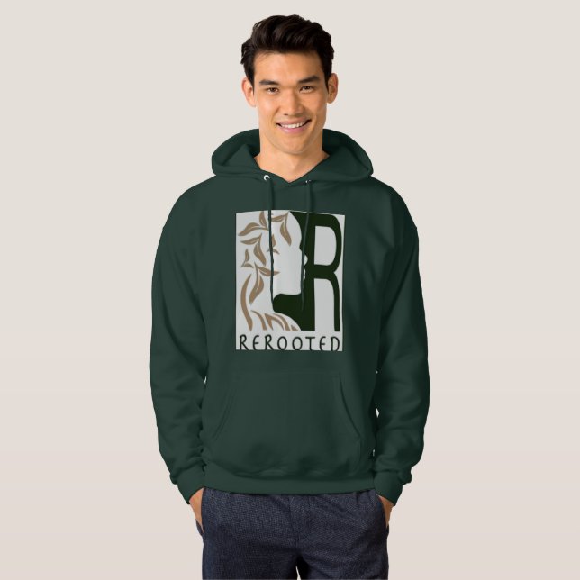 Återplanterad Hoodie (Hel framsida)
