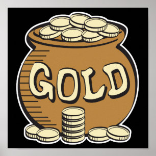 återpott från guld poster