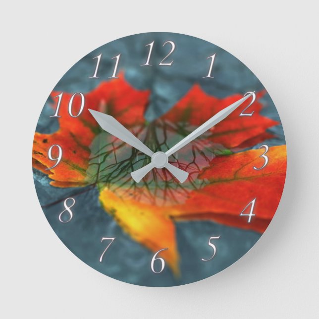 Återreflexionsklocka Rund Klocka (Framsida)