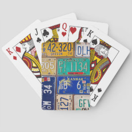 Återregistreringsskylt Casinokort