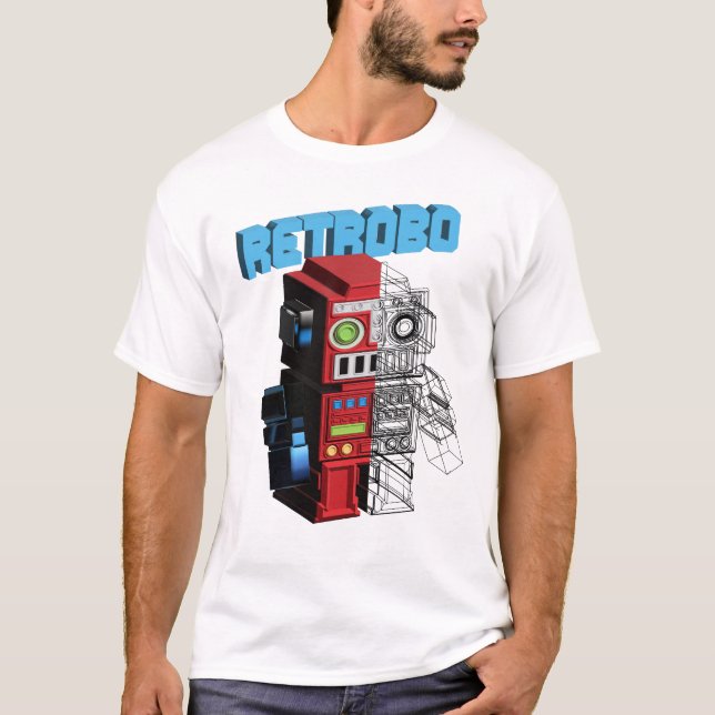 Återrobot T Shirt (Framsida)