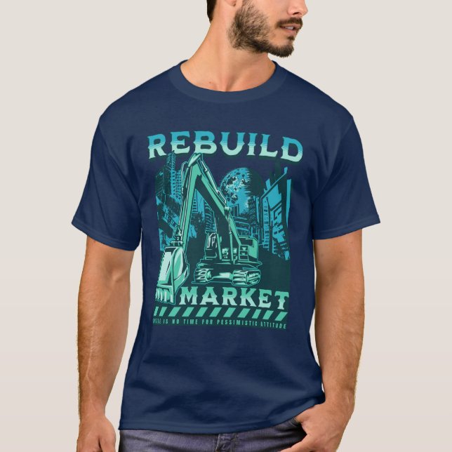 Återskapa marknaden t shirt (Framsida)