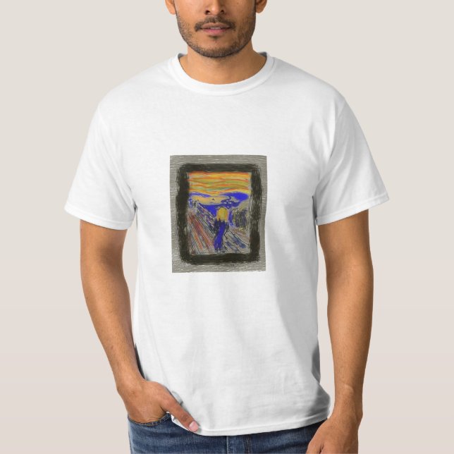 Återskapande av skräm tee shirt (Framsida)