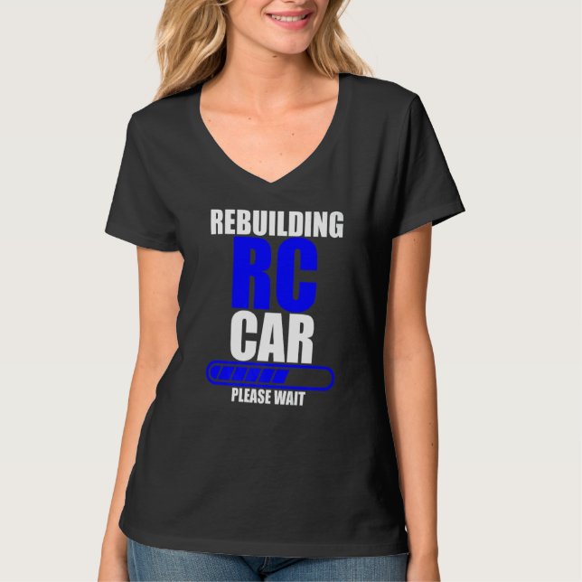 Återskapar RC-bil Vänta T Shirt (Framsida)