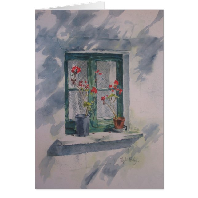 återstå hälsningskort (Framsidan)