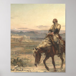 Återstående av Elizabeth Thompsons målning i armén Poster