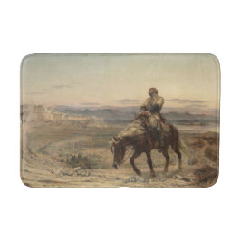 Återstående från en armé (av Elizabeth Thompson) Badrumsmatta