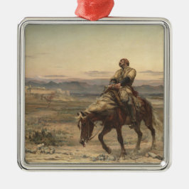 Återstående från en armé (av Elizabeth Thompson) Julgransprydnad Metall