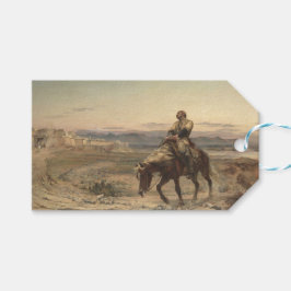 Återstående från en armé (av Elizabeth Thompson) Presentetikett