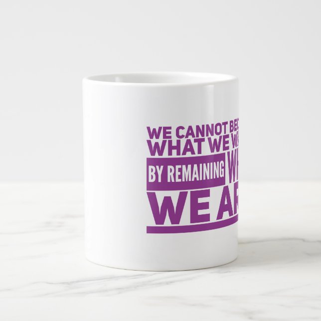 Återstående - Jumbo Mugg (Framsidan)