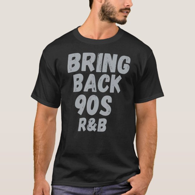 Återställ 90-sekunders Rb-retro T Shirt (Framsida)