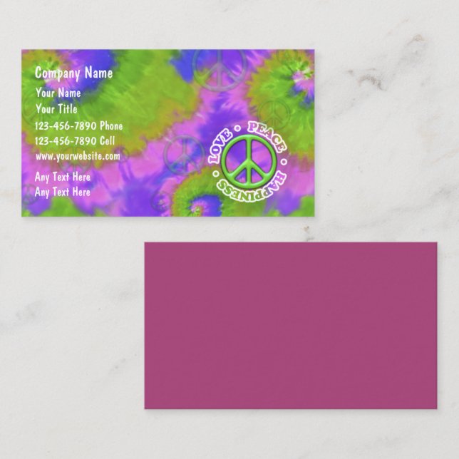 Återställ Affärskort Visitkort (Fram/baksida)