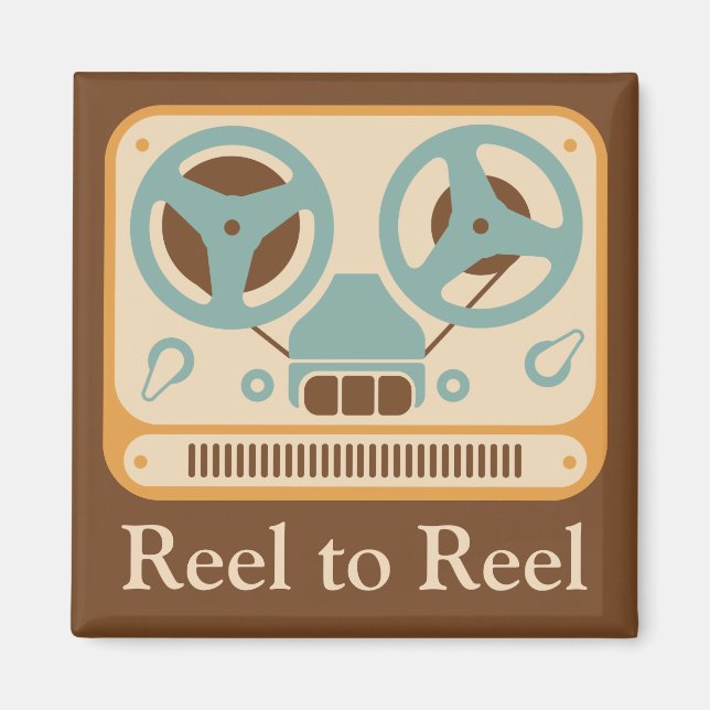 Återställ analog bandspelare magnet (Framsidan)