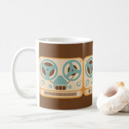 Återställ banddeck kaffemugg
