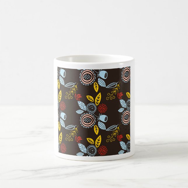 Återställ Blommönster Kaffemugg (Skapare uppladdad)