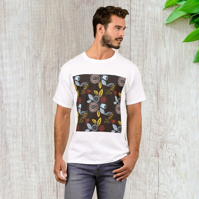 Återställ Blommönster T Shirt (Skapare uppladdad)