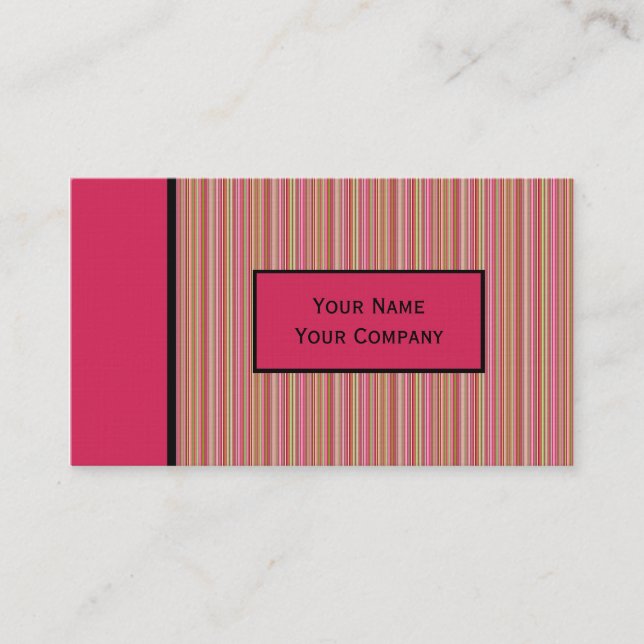 Återställ Designad visitkortsmall Visitkort (Framsida)