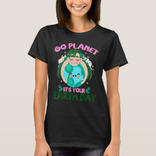 Återställ Earth Nature Planet Träd Environmental A T Shirt