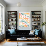 ÅTERSTÄLL FOCUS RESTART Colorful Roligt Bubble Bre Poster<br><div class="desc">Hand skapade konst åt dig! Lägg till din egen text, ändra även bakgrunden färg. Markera utskriften som är storlek med hjälp av listrutan ovan och du kan klicka på knappen "Redigera design" för att anpassa teckningen så att den passar alla storleka pappra. Köp en enkel poster eller en helt inramad...</div>