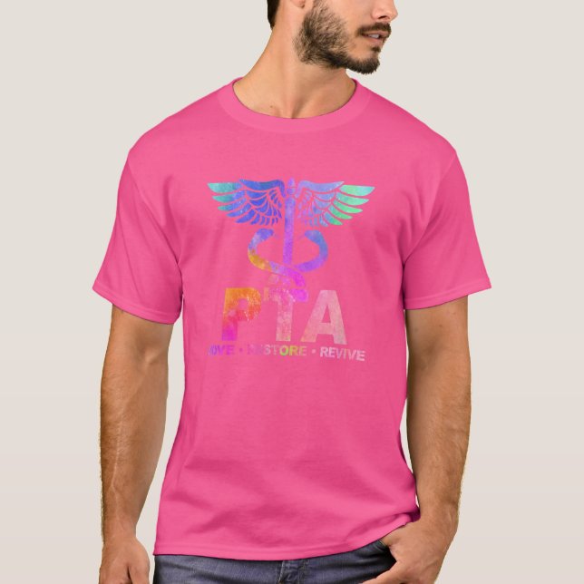 Återställ Fysioterapeutassistent PTA T Shirt (Framsida)