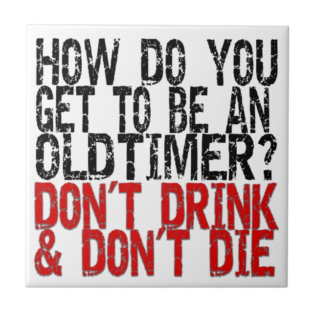 Återställ gammalt tidsinställda Joke Kakelplatta (Framsidan)