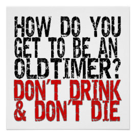 Återställ gammalt tidsinställda Joke Perfect Poster