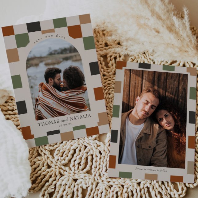 Återställ markerad, Spara datum för målfotot Inbjudningar (Skapare uppladdad)