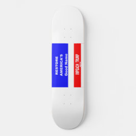 ÅTERSTÄLL MINI SKATEBOARD BRÄDA 18,5 CM