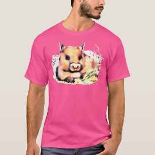 Återställ Wombat-Tecknad T Shirt