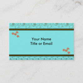 Återställa Affärskort för design Visitkort