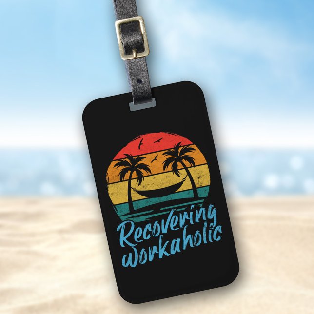 Återställa arbetshygien | Roligt Vacation Luggage  Bagagebricka (Skapare uppladdad)