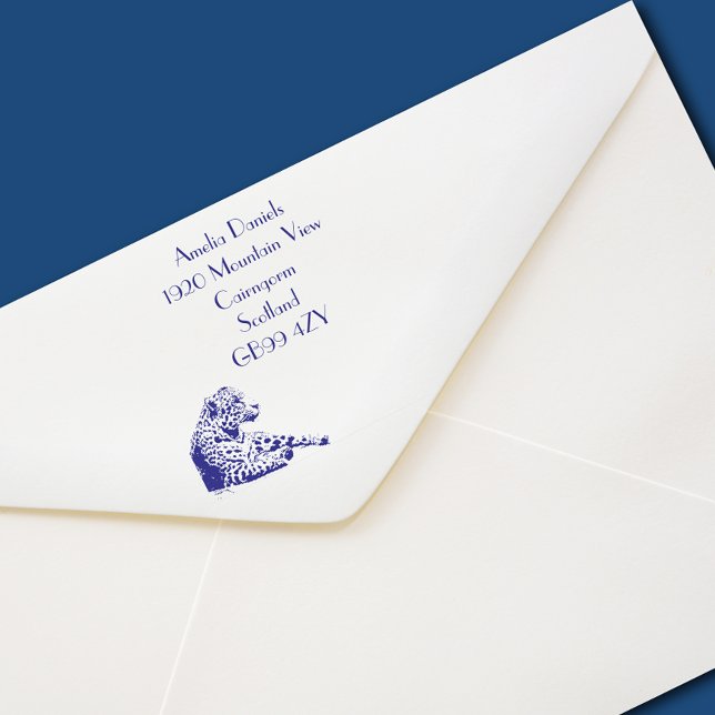 Återställa Jaguar Personlig Home Adress Självfärgande Stämpel (Skapare uppladdad)