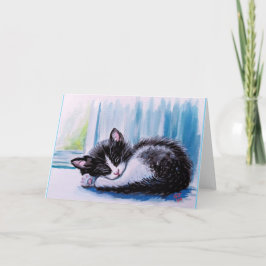 Återställa Kitten Greeting-kort Kort