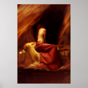 Återställa målning - liten Poster