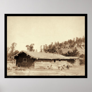 Återställa på det gamla skåpet SD 1887 Poster
