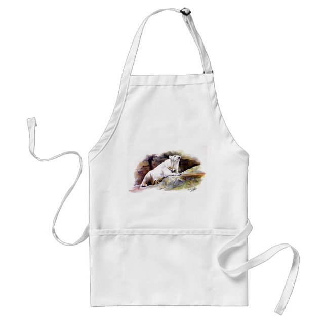Återställa Polar Bear Apron Förkläde (Framsidan)
