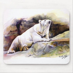 Återställa Polar Bear Mousepad Musmatta