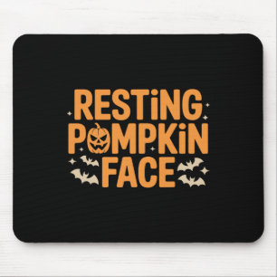 Återställa Pumpkin Ansikte Bold T Halloween Tee Musmatta