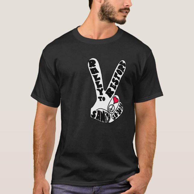 Återställa Sanity finger Tee (Framsida)