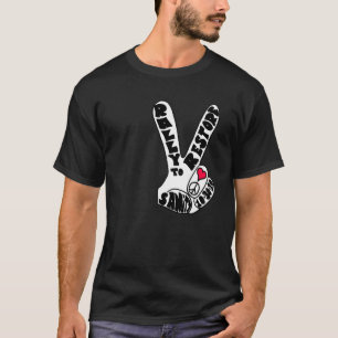 Återställa Sanity finger Tee Shirt