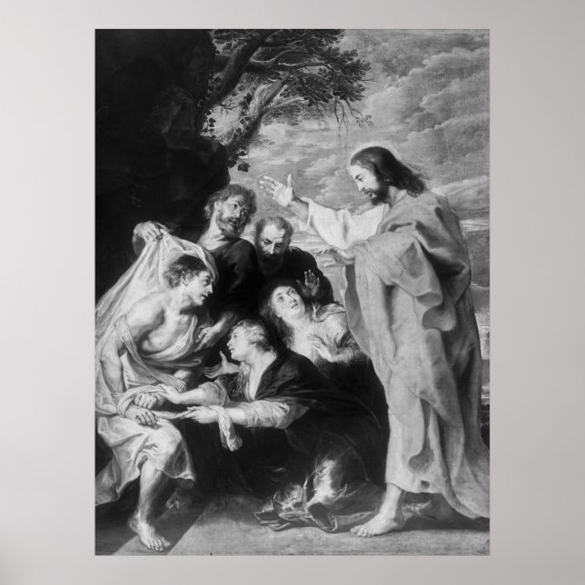 Återställande av Lazarus Poster (Framsidan)