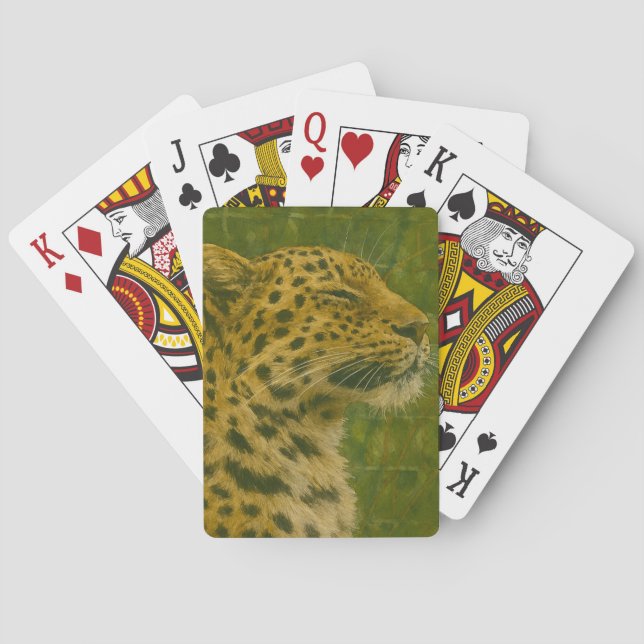 Återställande av leopard vid stabilisering casinokort (Baksidan)