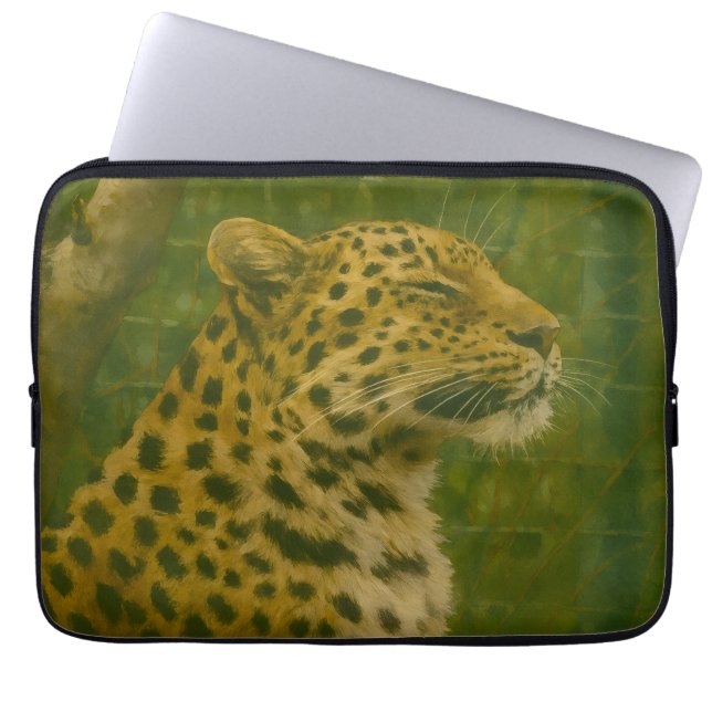 Återställande av leopard vid stabilisering laptop fodral (Framsidan)