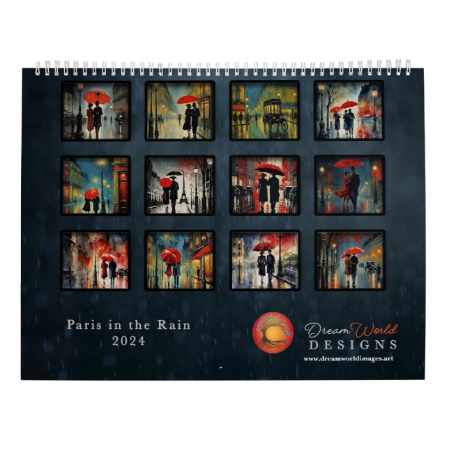 Återställande i Paris 2024 - Kalender (Baksida)