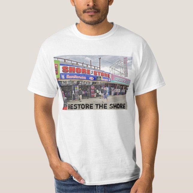 Återställande kusten tee (Framsida)