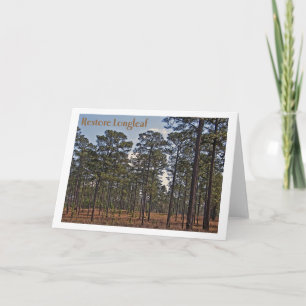 Återställande Longleaf Kort